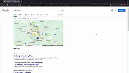 Google Suchoperatoren map